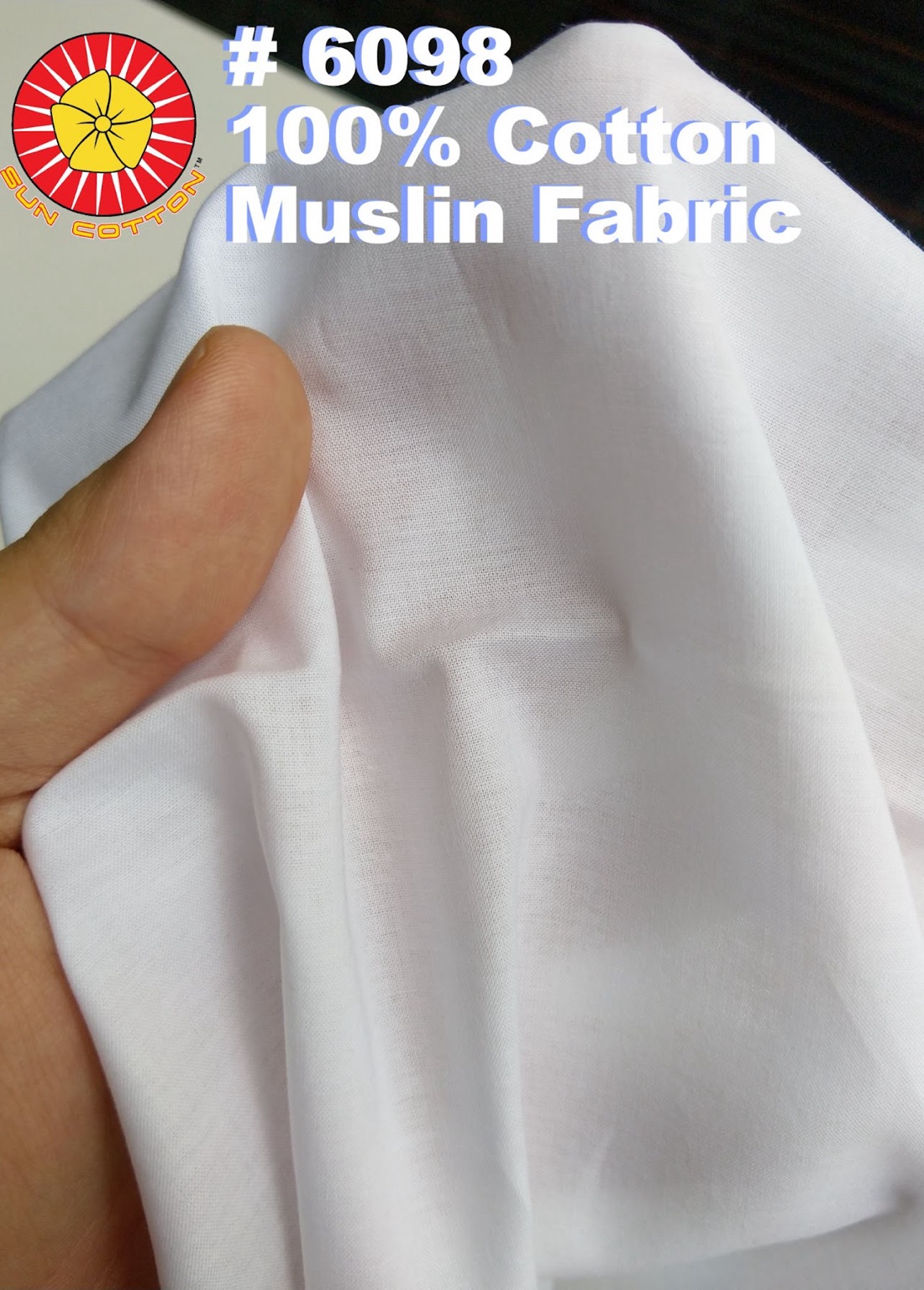6098 Muslin Fabric Zoom